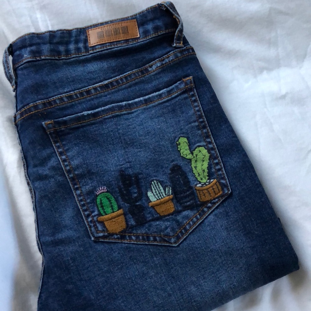 Lulu’s Cactus Skinny Jeans NWT Size 30